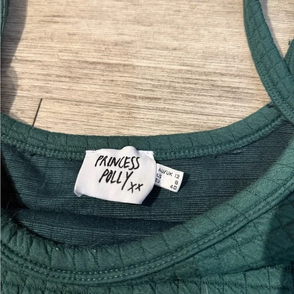 Princess Polly Arabella Green Crop Top - Picture 3 of 3